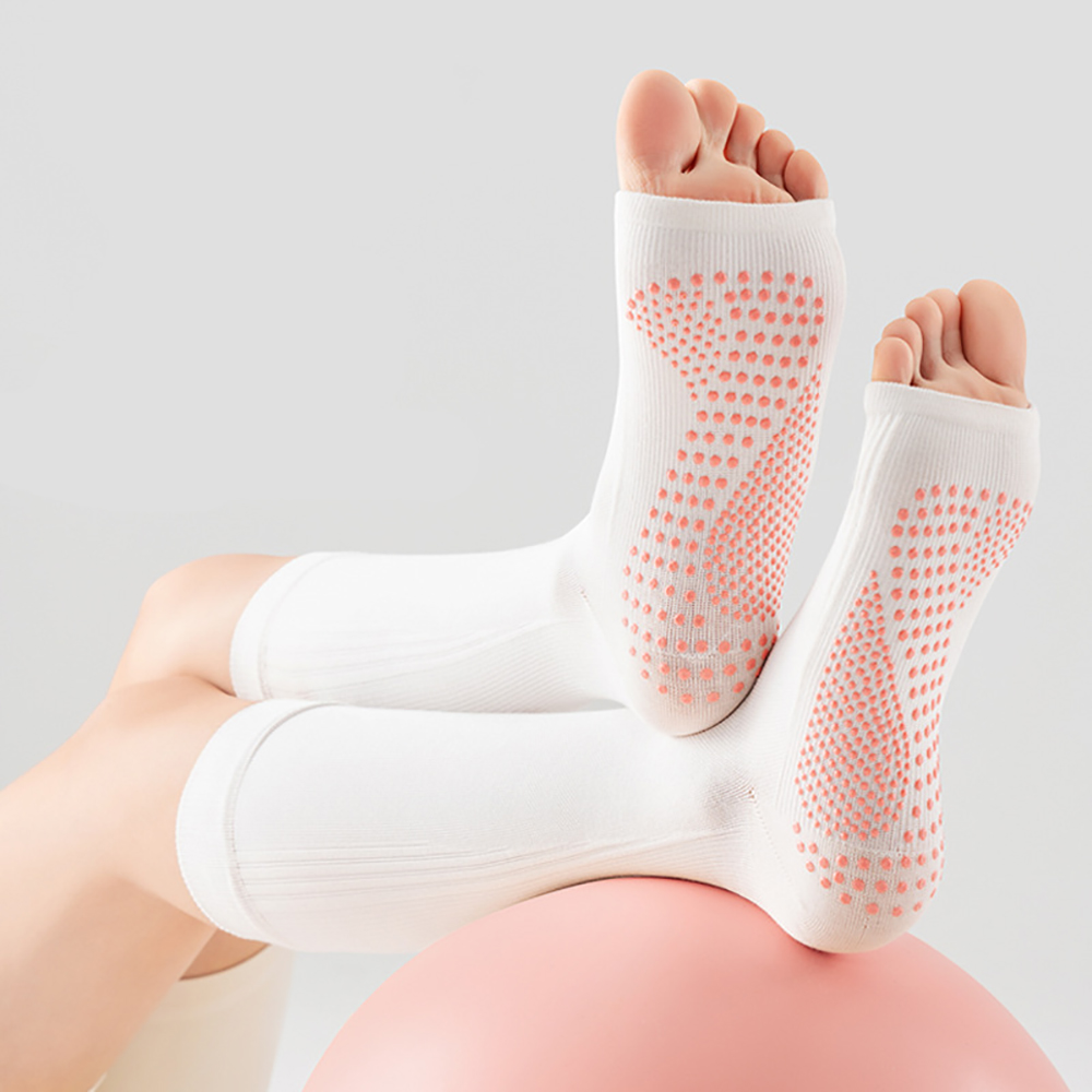 Yoga Of Fitness - Profesjonalne skarpety do jogi z odkrytymi