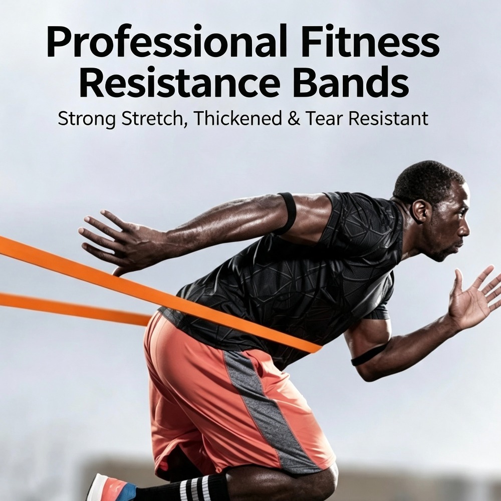 Yoga Fitness Resistance Band - Grube taśmy oporowe, elastyczne taśmy rozciągliwe