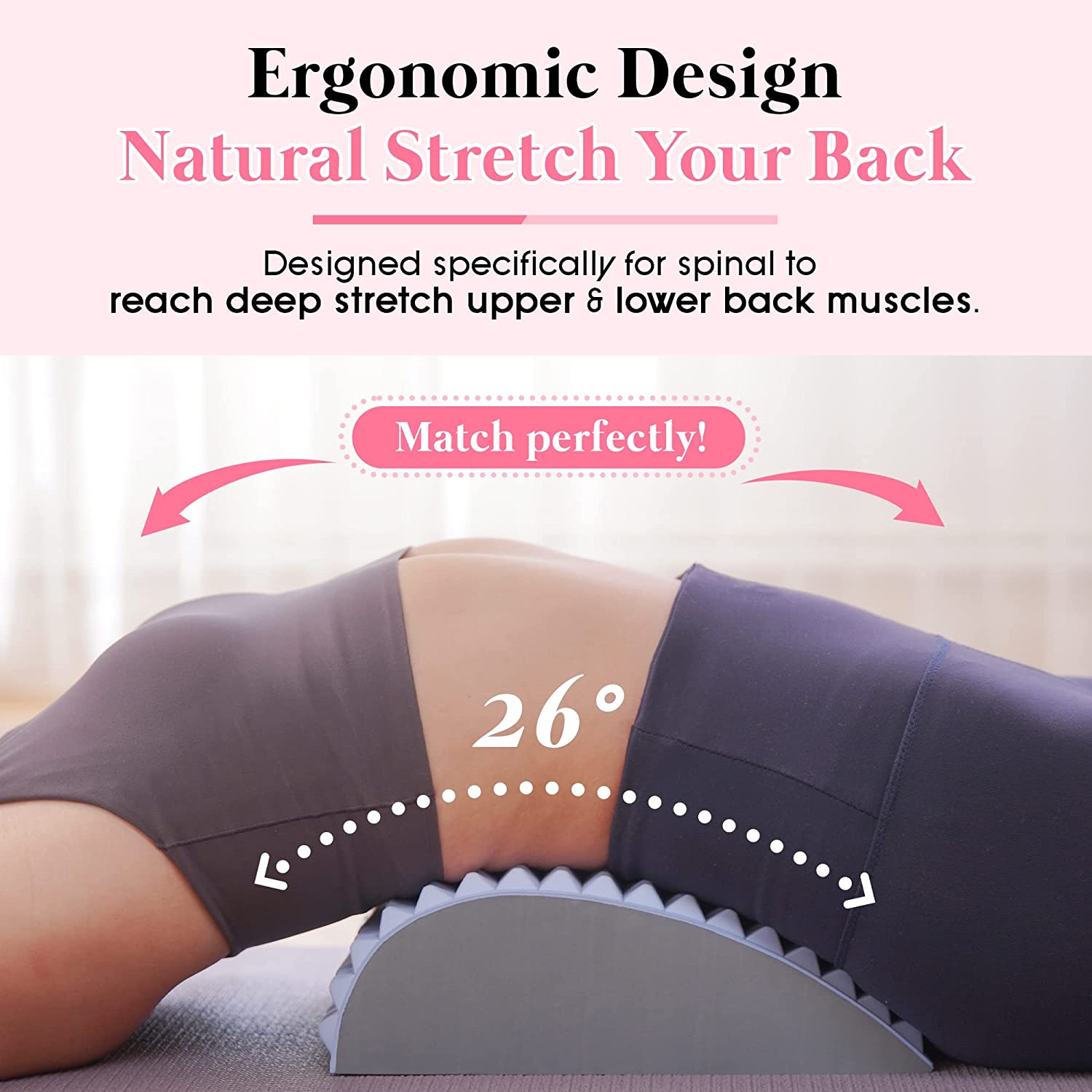 Posture Corrector Back - Leczenie bólu dolnej części pleców, rozciągacz,