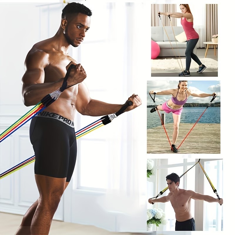 Zestaw taśm oporowych z mocowa – Yoga Fitness Resistance Band recenzja i cena