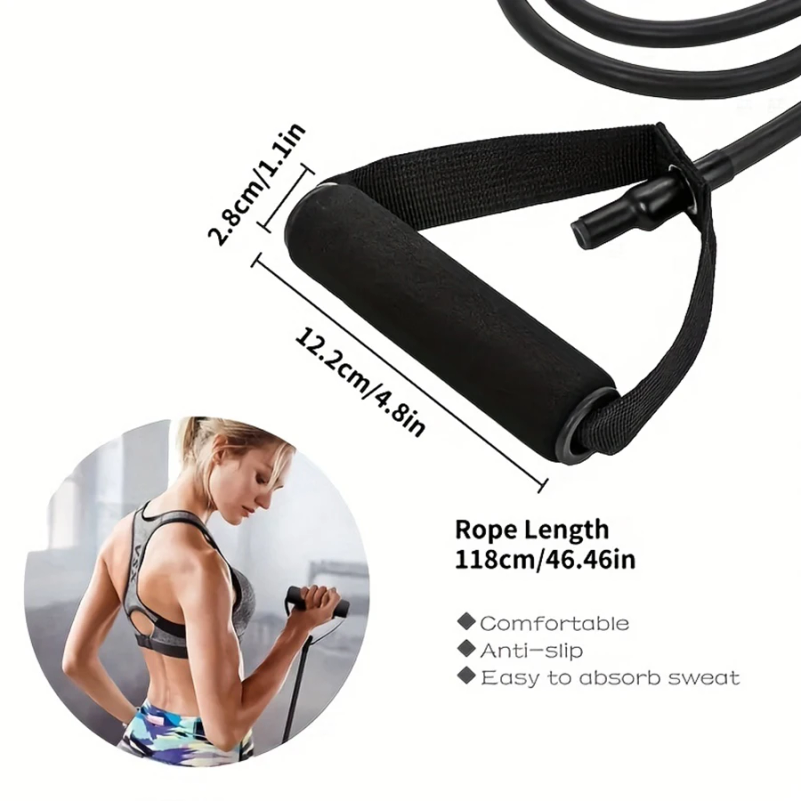 1 szt. 4-stopniowa taśma oporo – Yoga Fitness Resistance Band recenzja i cena