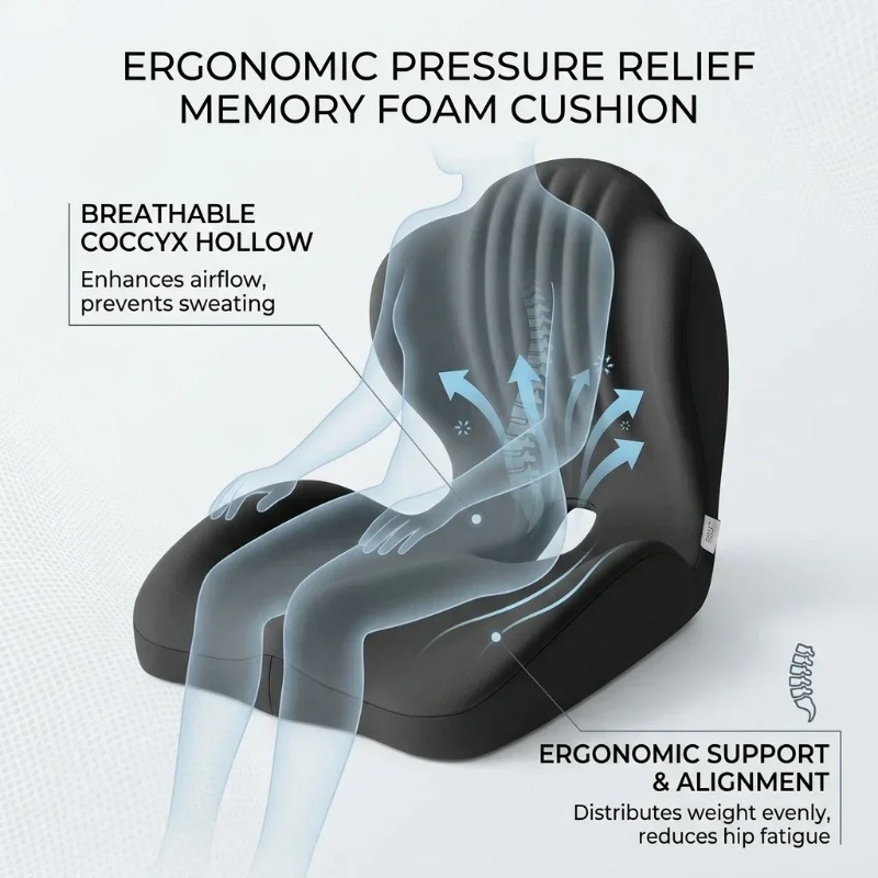 Poduszka na krzyżówkę z pianki – Posture Corrector Back recenzja i cena