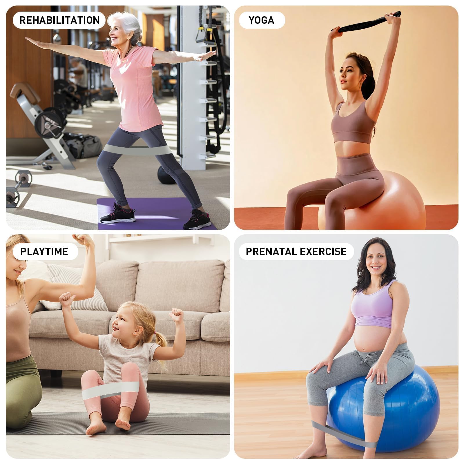 Elastyczna taśma do ćwiczeń jo – Yoga Fitness Resistance Band recenzja i cena